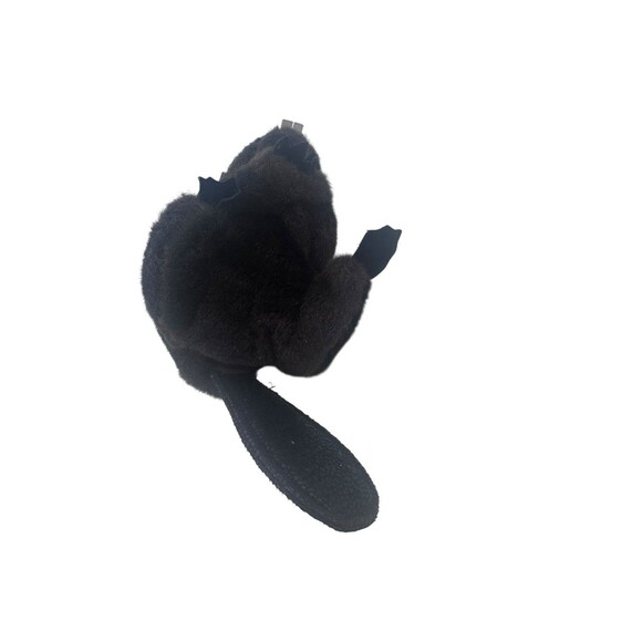 Folkmanis Mini Beaver Finger Puppet Brown Plush Stuffed Animal 2561 7" Preowned - Picture 11 of 13